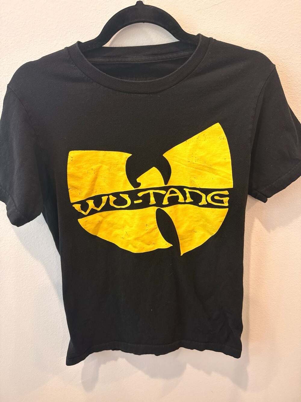 Wu-Tang Clan Classic Yellow Logo Graphic T-Shirt